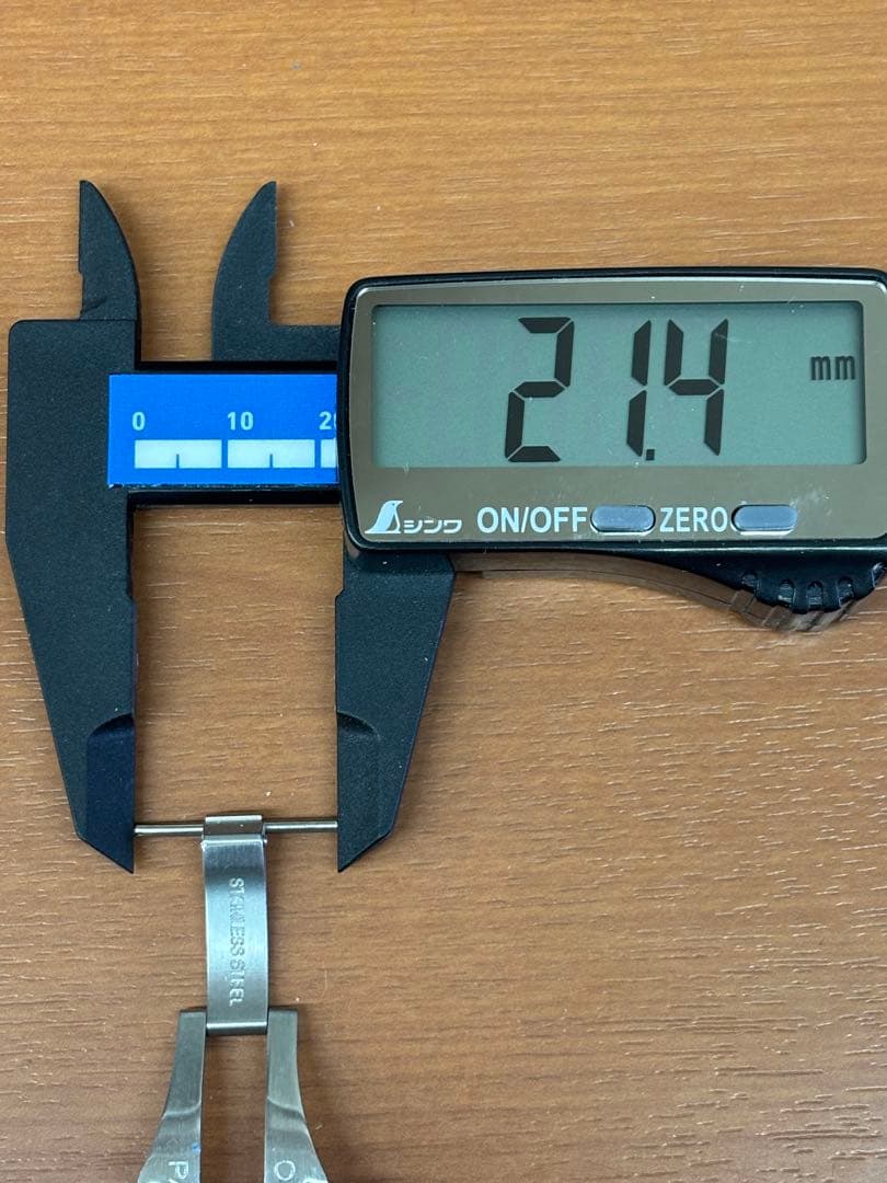 PANERAI 時計バンド ステンレススチール　ラバーベルト　輪っか無し