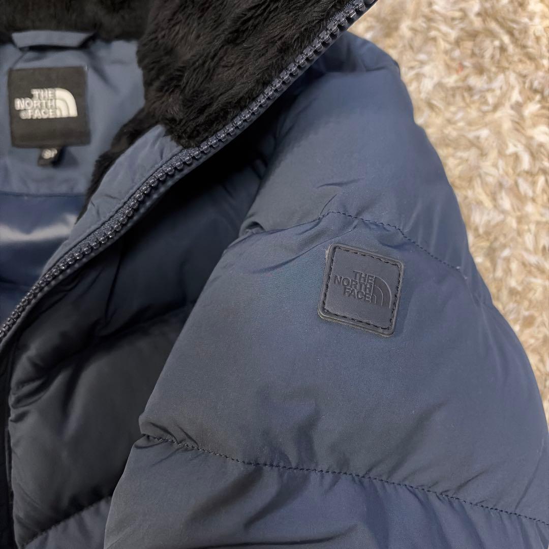 THE NORTH FACE フード付きダウンジャケット 80 ネイビー