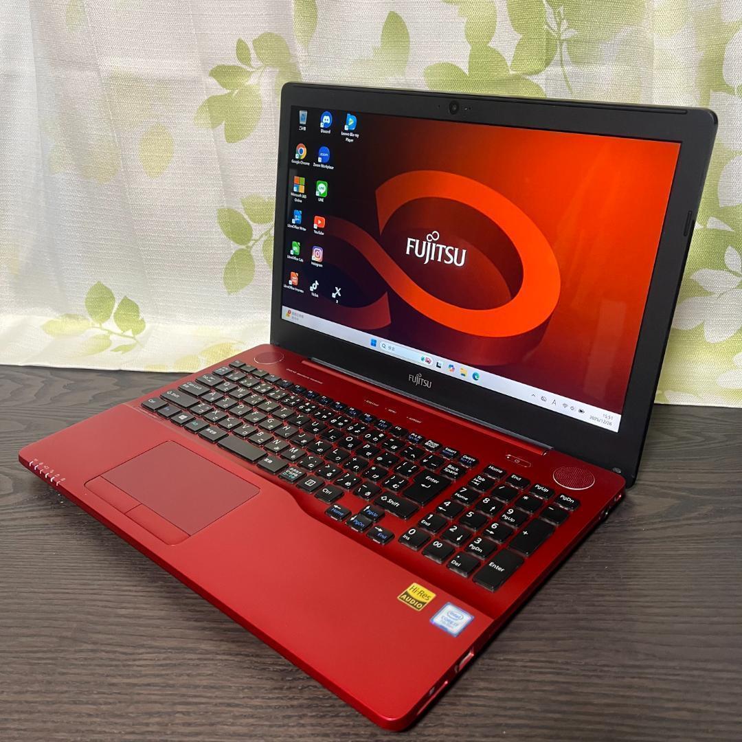 コスパ◎富士通 LIFEBOOK✨SSD240GB☆Core i7☆メモリ8GB