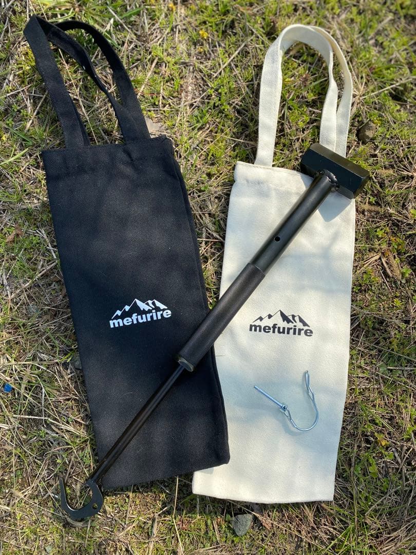 メフリレハンマー　ペグ抜き簡単！！ペグハンマー　特許申請中