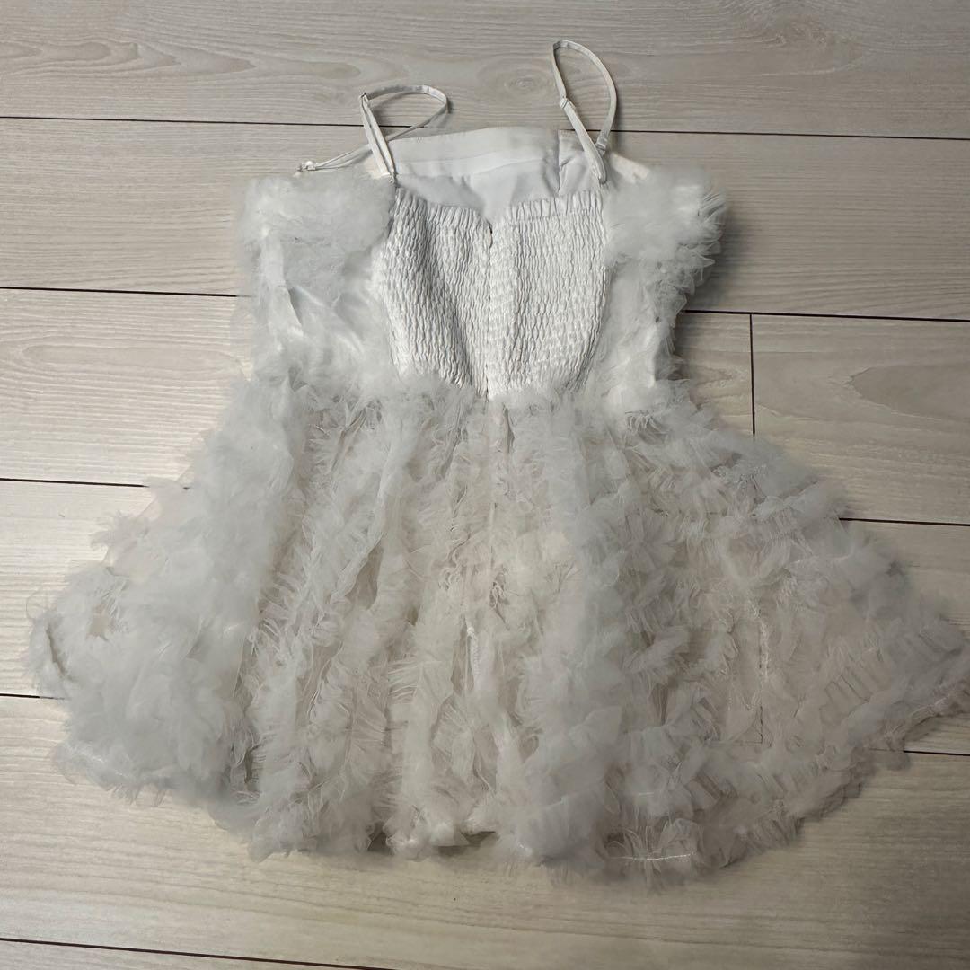 snidel ペプラムチュール刺繍TOPS ブラウス