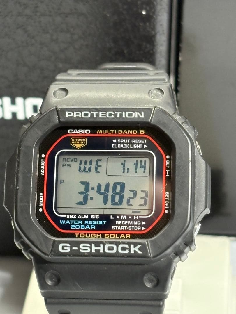 極上品❗️新品バンド・CASIO・G-SHOCK・GW-M5610・電波ソーラー