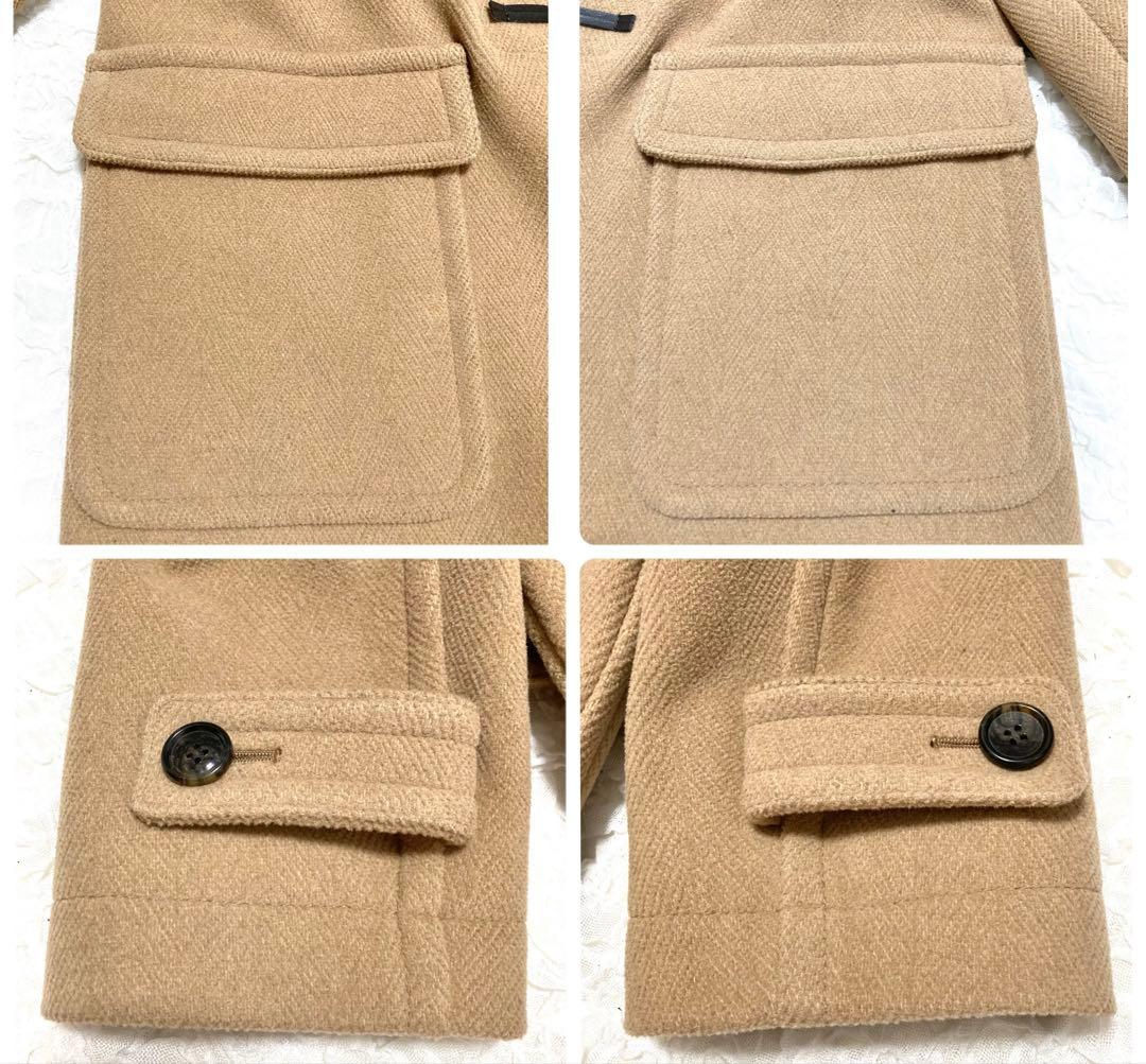 【大きいサイズ】23区 クラシックダッフルコート 44 イタリア製生地