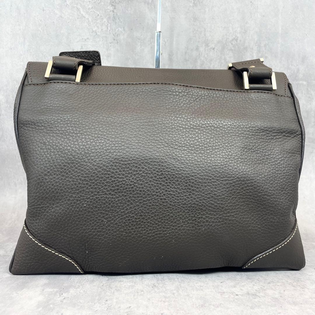 【極美品✨】 希少 ダンヒル メッセンジャーバッグ レザー ダークブラウン