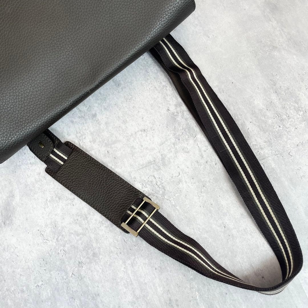 【極美品✨】 希少 ダンヒル メッセンジャーバッグ レザー ダークブラウン