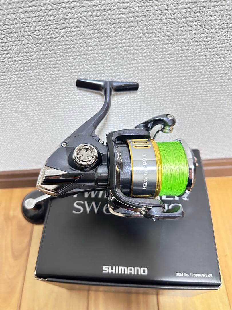 ツインパワー TWIN POWER SW 6000HG 新品ラインおまけ付き