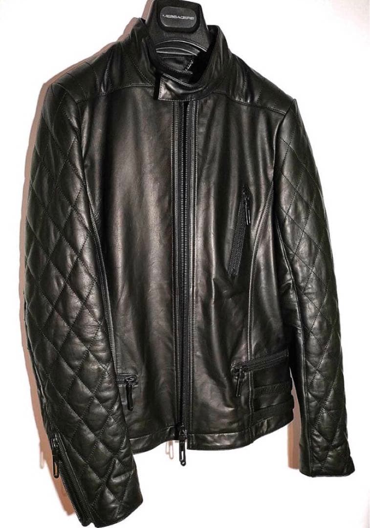 galaabend 刺繍　ライダース　シングル　ブラック　dior homme