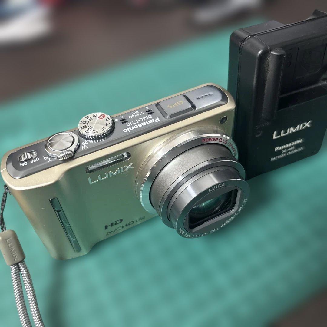 Panasonic DMC-TZ10 ゴールド　デジカメ