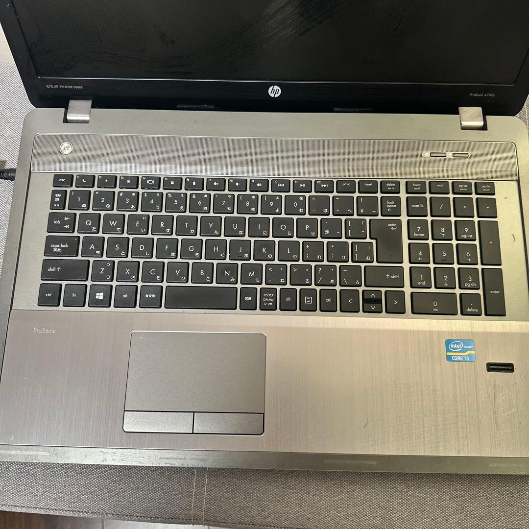 大画面17インチ　ノートパソコン　メモリ16GB SSD換装　バッテリー劣化無