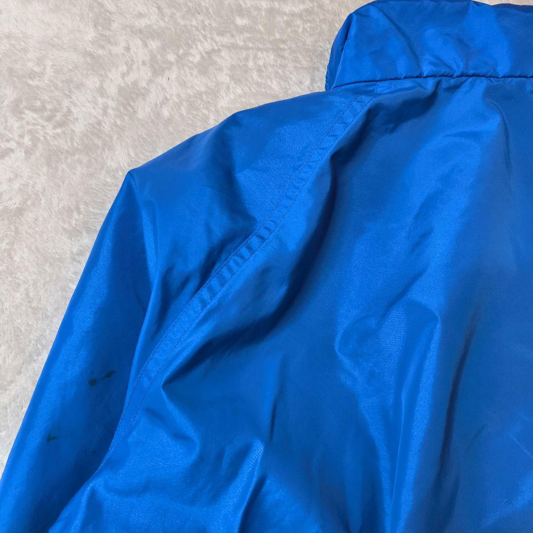 ​希少 リペア USA製 80s パタゴニア シェルドシンチラジャケット 青 S