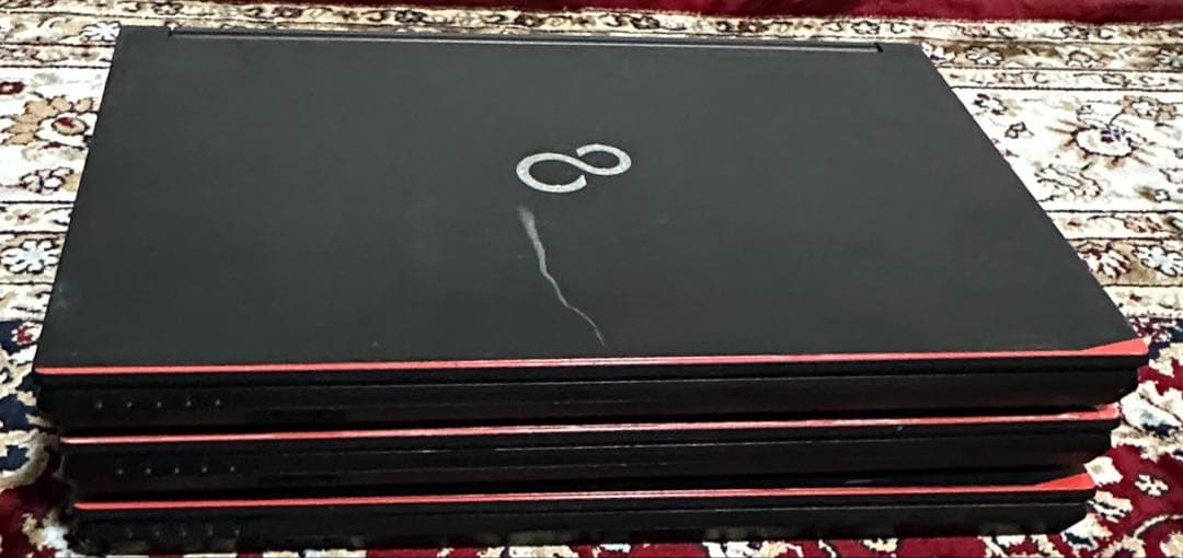 LIFEBOOK FMV ブラック FMVA0803F ３個セット本体のみ中古品