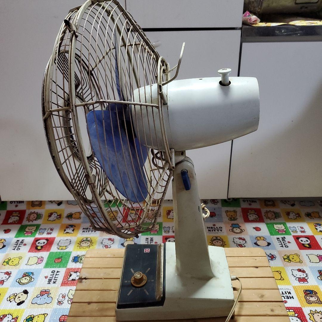 ナショナル　昭和レトロ扇風機　エレクトリックファン　アンティークファン　動作品