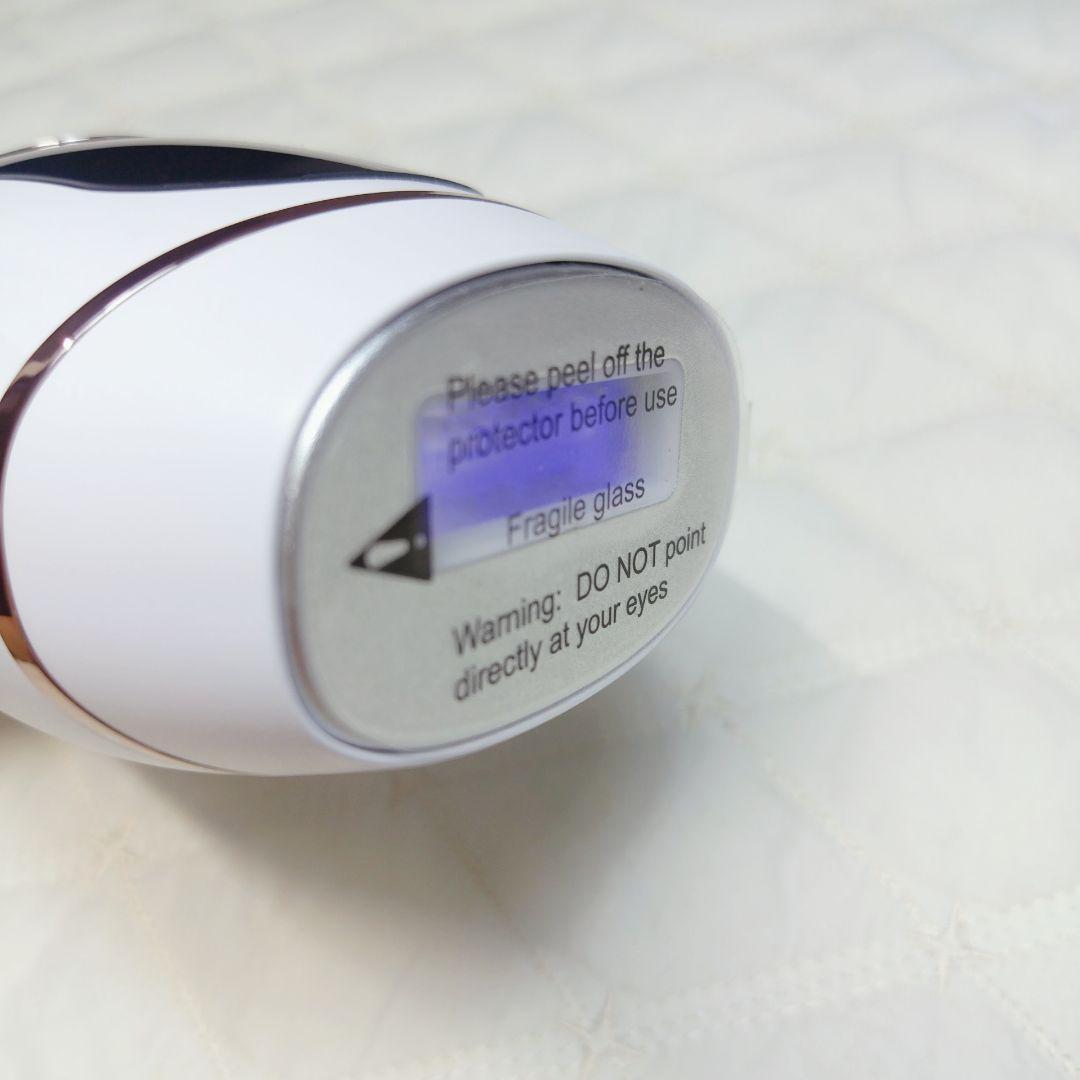 84*脱毛器 IPL 光美容器 VIO ヒゲ 冷却 5段階 全身 男女兼用 白