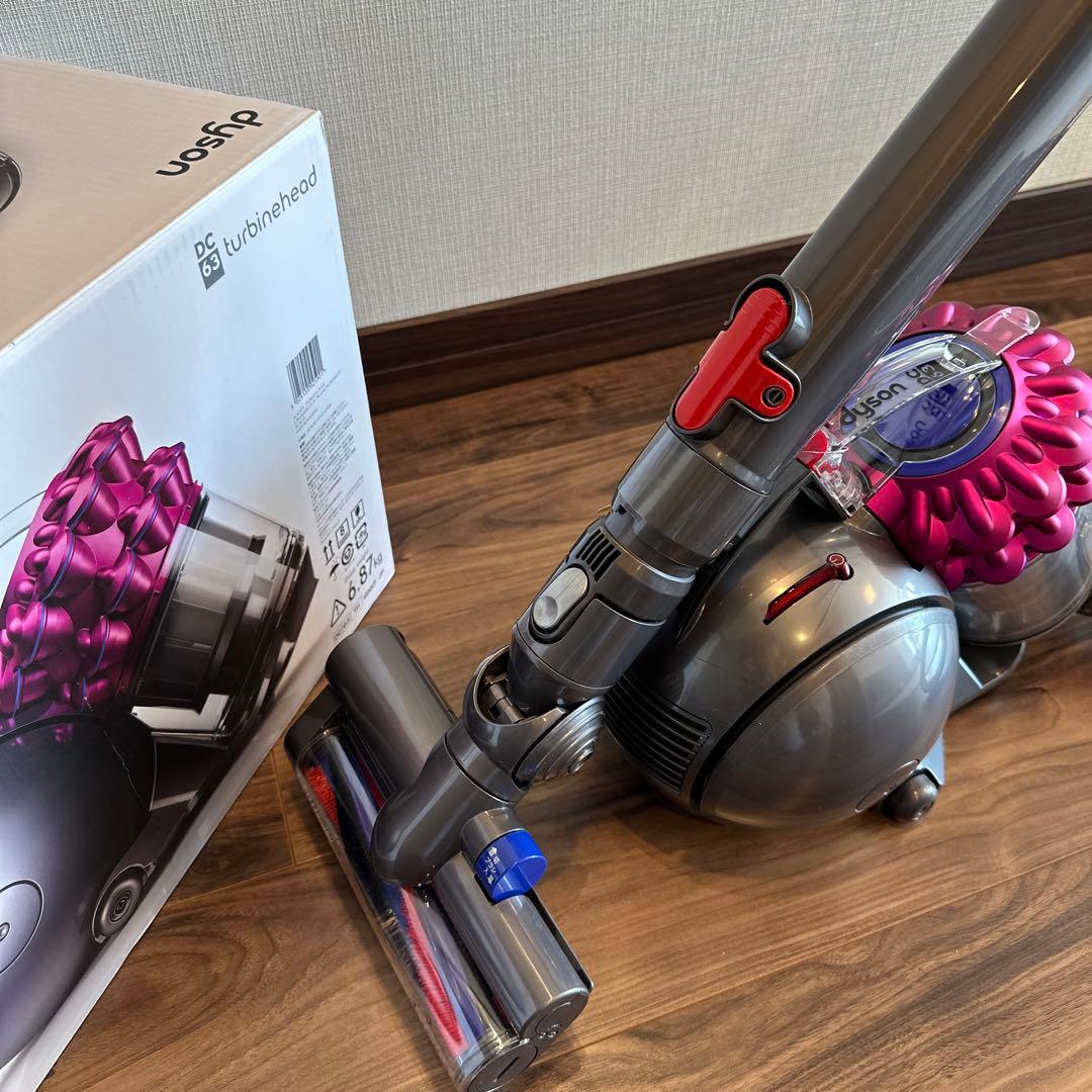 dyson掃除機〈turbinehead〉DC63
