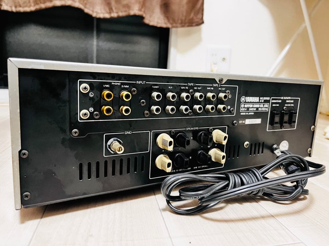 YAMAHA A-8 プリメインアンプ　￥169,000(1981年頃)