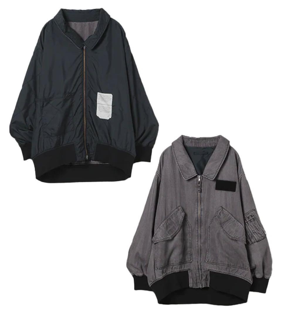 JEANASIS リバーシブルフライトジャケット