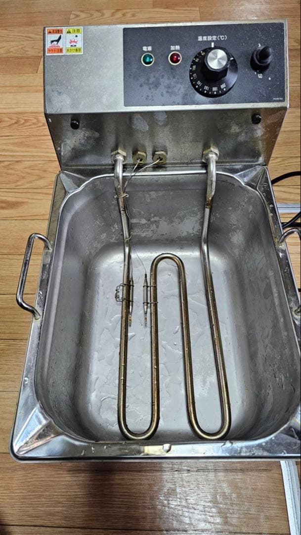 TCFL-8B TANICO プライヤー　業務用フライヤー　ミニ卓上タイプ