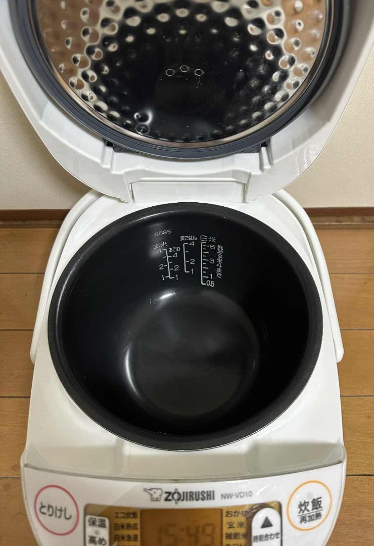 象印 IH炊飯ジャー NW-VD10 5.5合 ホワイト　2023年製