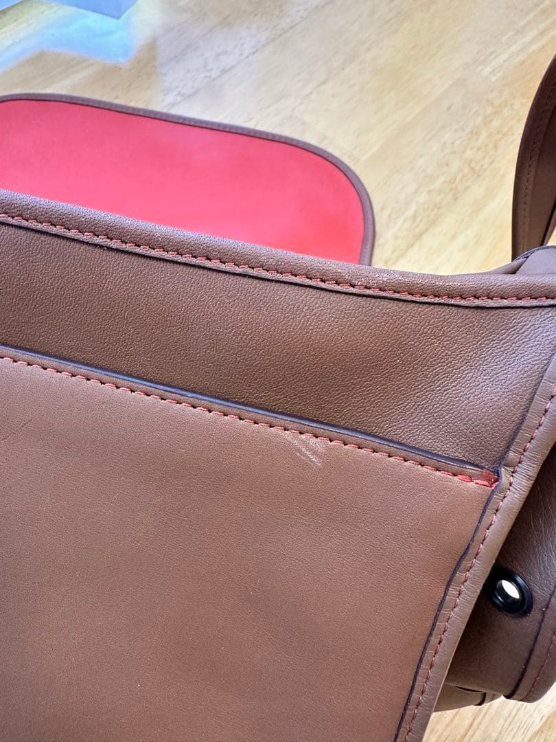 【美品】COACH レザー ショルダー メッセンジャー リミテッドエディション