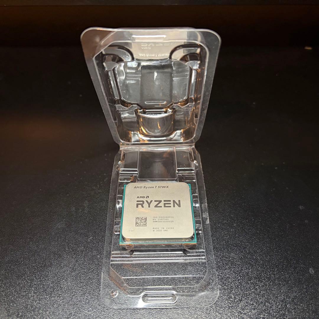 AMD Ryzen7 5700X CPU 本体 虎徹Mark3 純正グリス