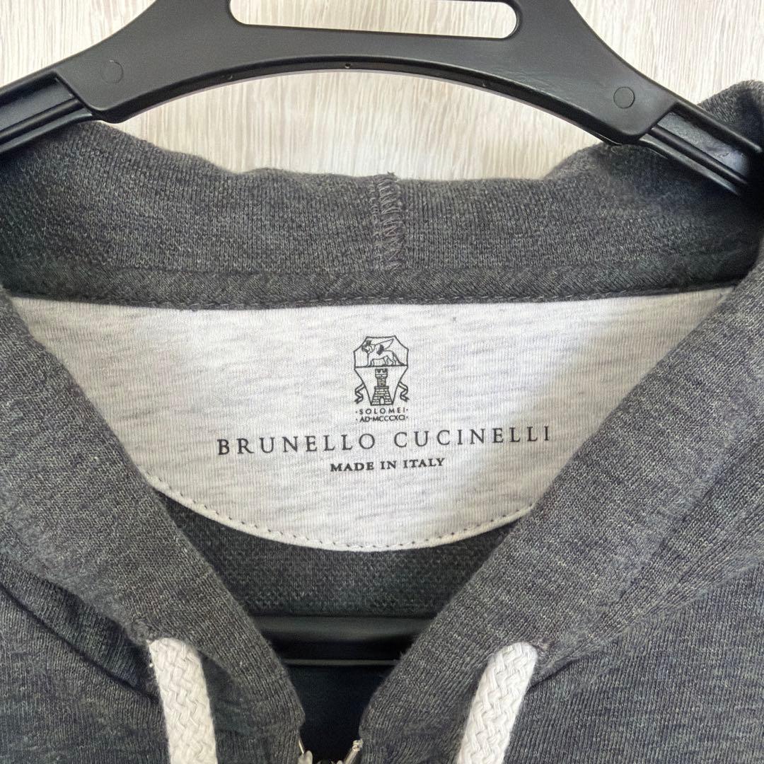BRUNELLO CUCINELLI グレー パーカー