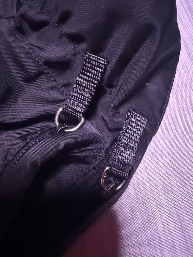 最終価格！PRADA ブラック ナイロン ウエストバッグ