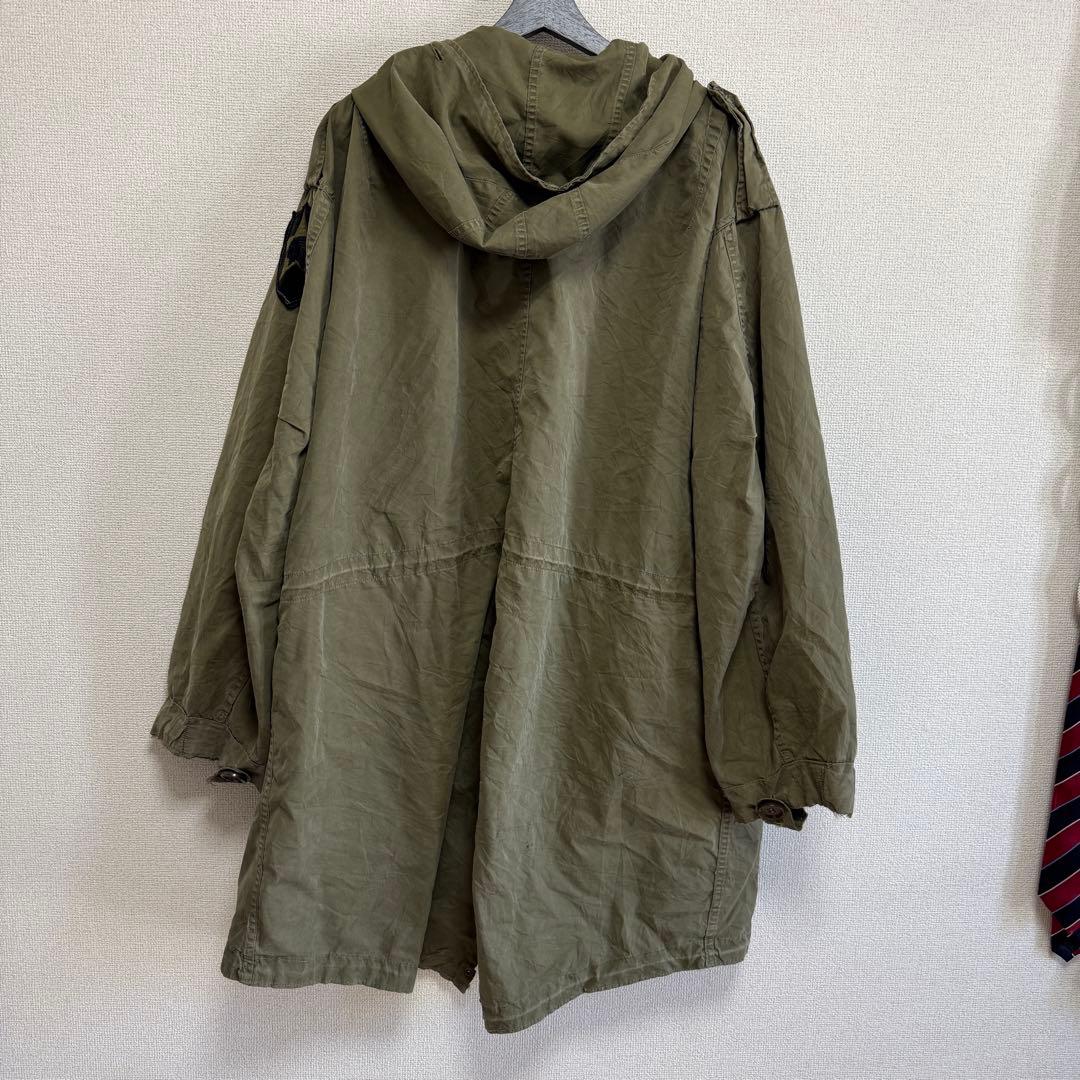 【大戦級アジ】50s US ARMY M-51 モッズコート ボロ加工