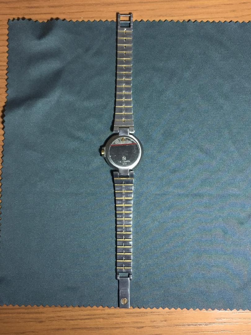 完動美品 dunhill ダンヒル ミレニアム 腕時計 金銀コンビ 電池交換済