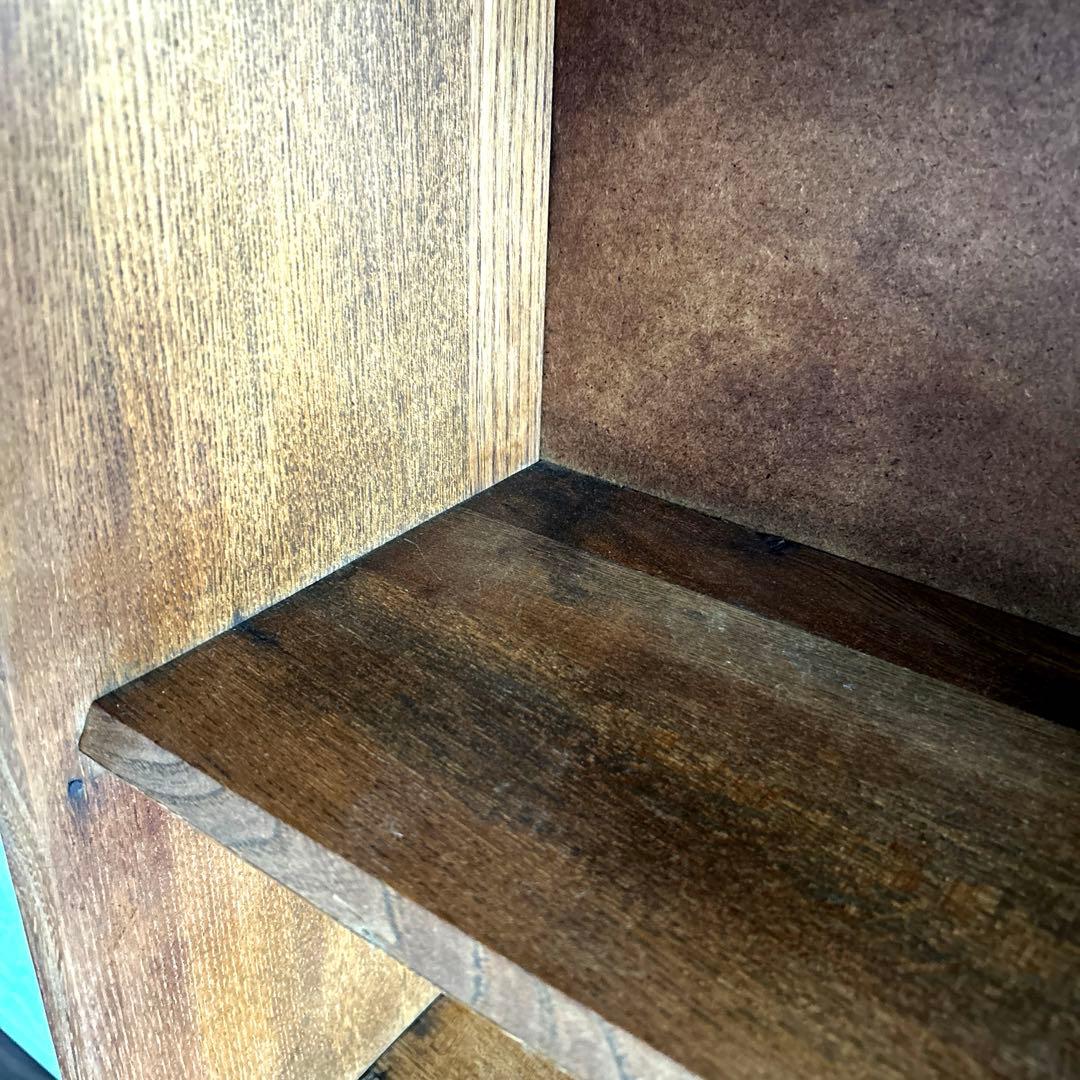 古道具／ビンテージ　木製本棚（4段）