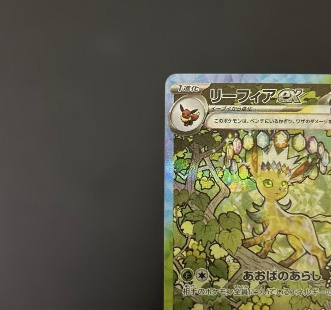 テラスタルフェスex サンダース　リーフィア　sar