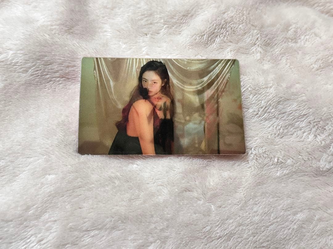 BLACKPINK jennie ジェニ SOLO トレカ レンチキュラー