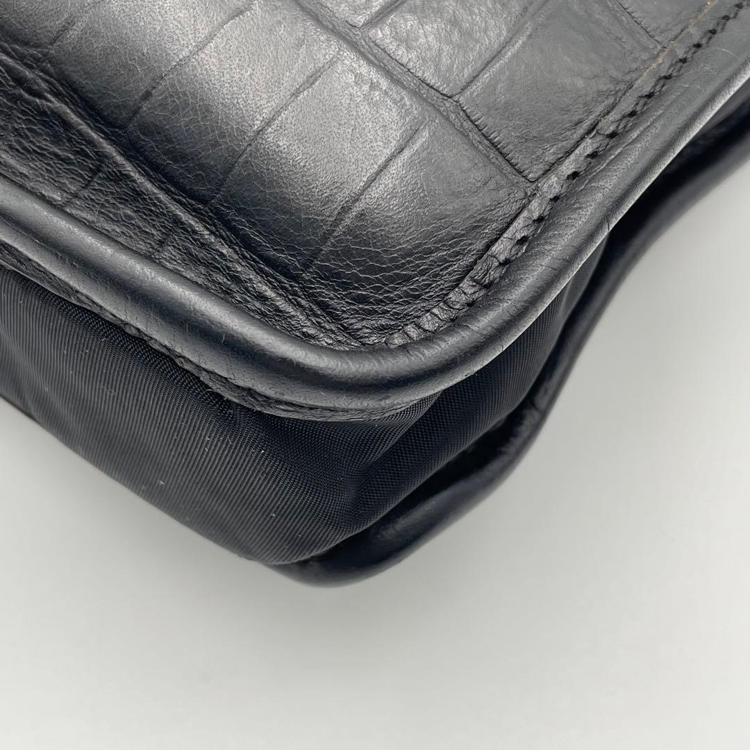 やま様 美品✨フェリージ　ブリーフケース　ビジネス　クロコダイル