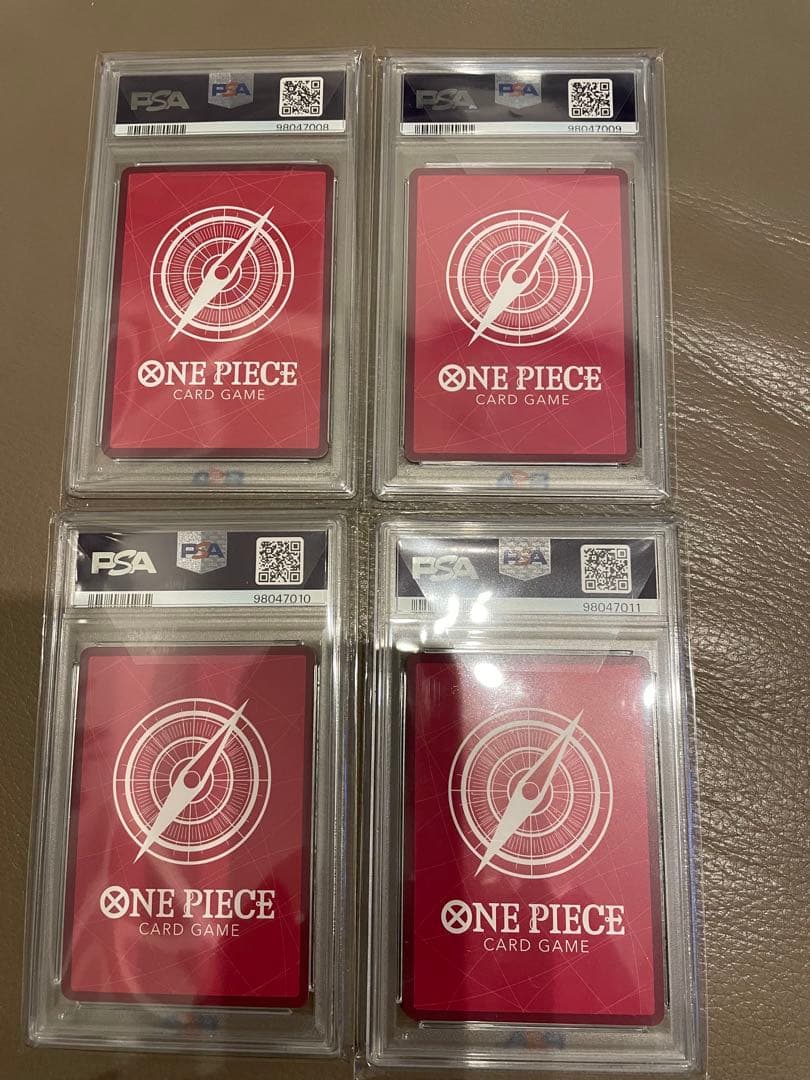 【PSA10 4連番】四皇　リーダーパラレル ニカ シャンクス ティーチ バギー