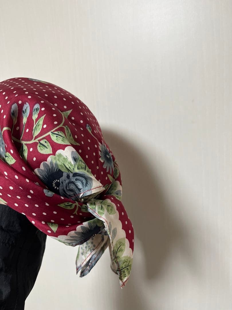 MARINE SERRE スカーフ キャップ ドッキング