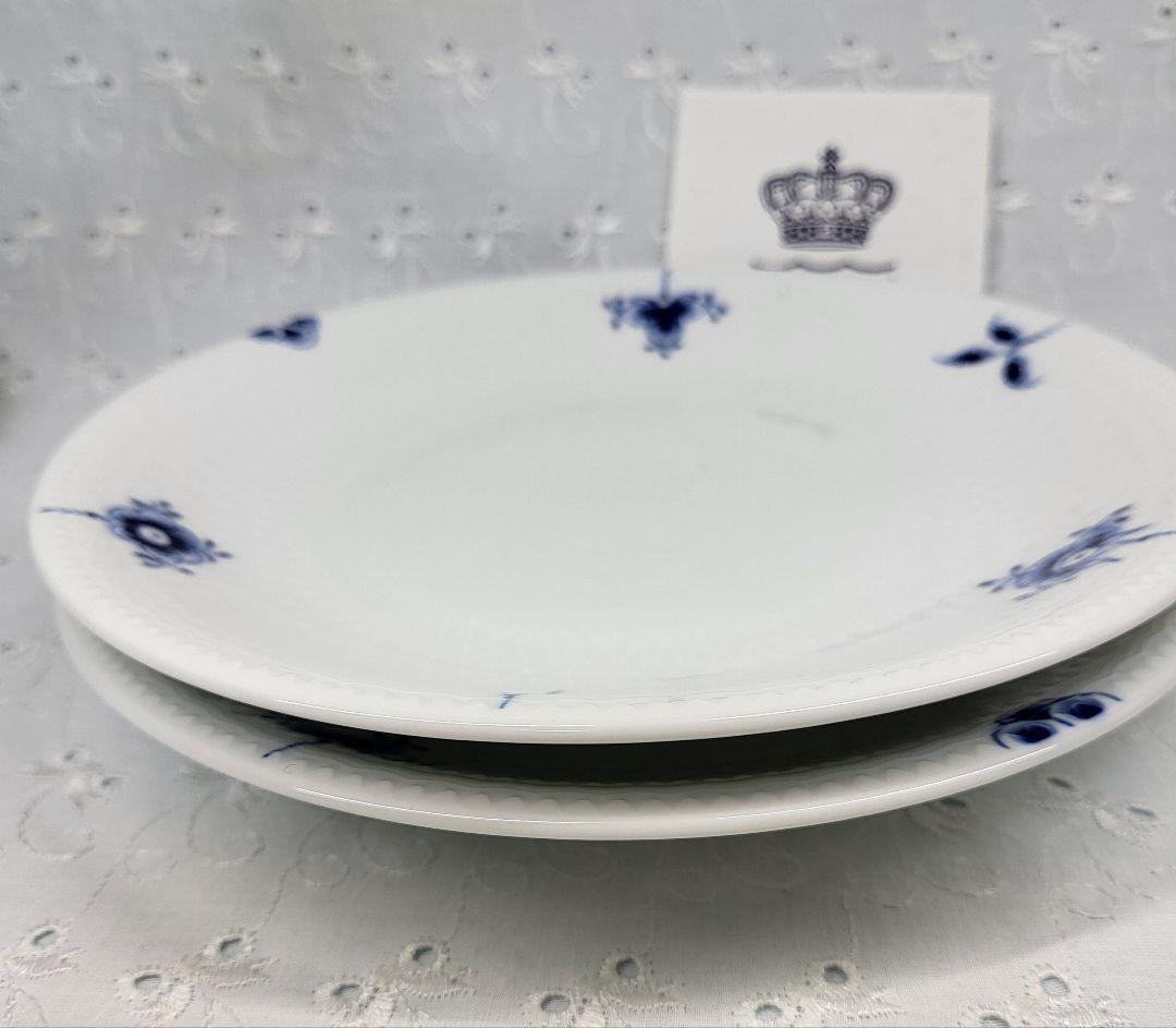 未使用✨ロイヤルコペンハーゲン ブルーパルメッテ プレート 皿 2枚