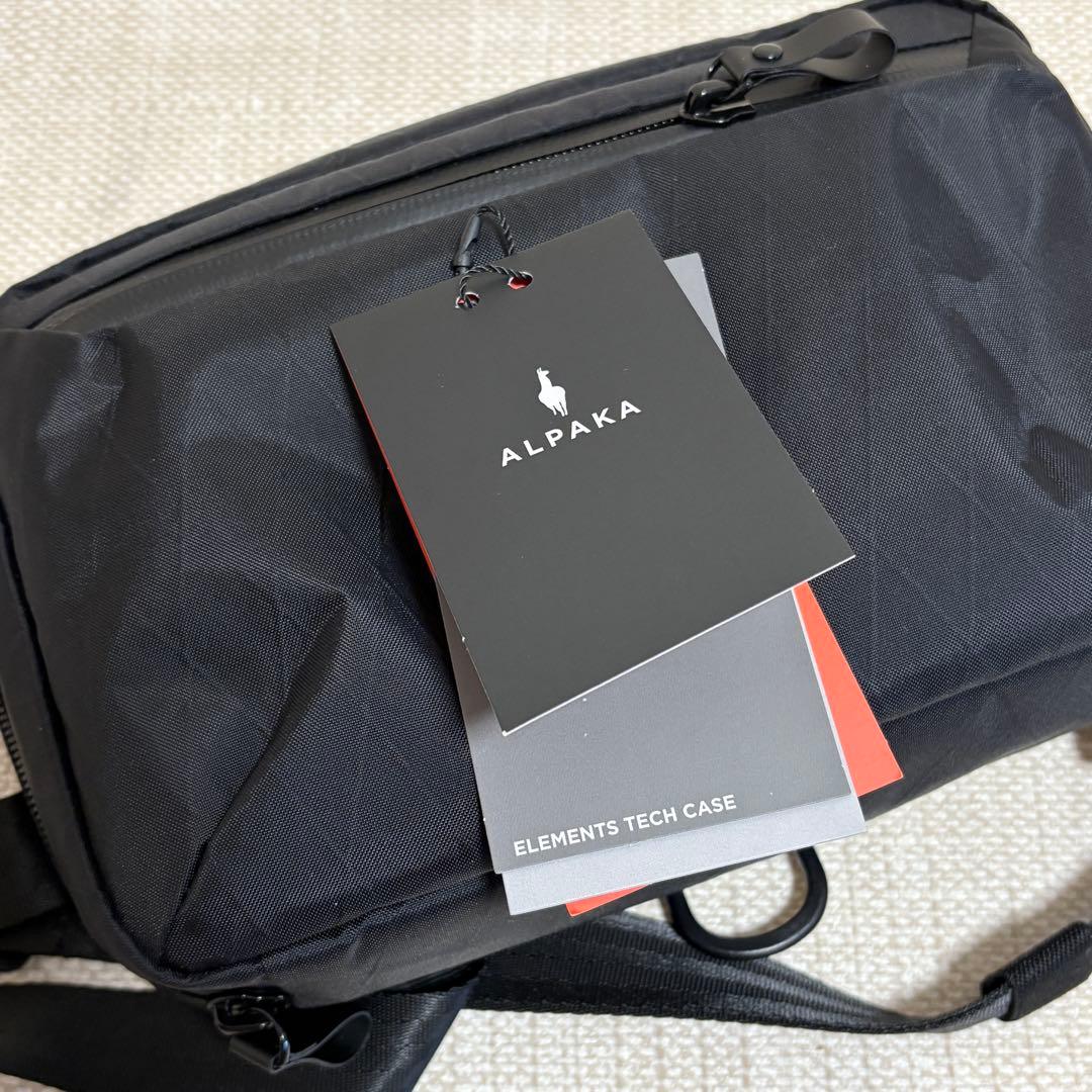 【ほぼ新品】 Alpaka Element Tech Case X pac 黒