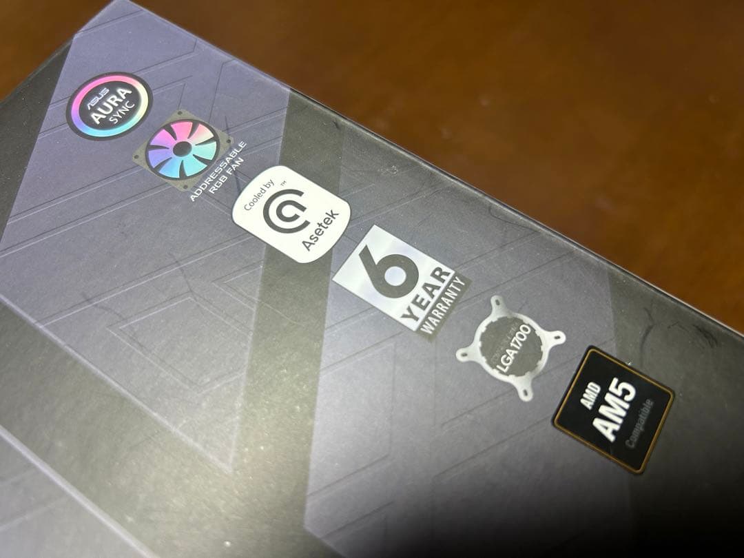 ASUS TUF GAMING LC 240 ARGBJ 水冷クーラー 未使用