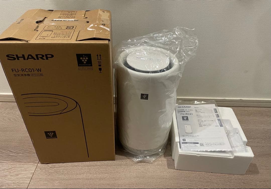 空気清浄機 シャープ SHARP FU-RC01-W