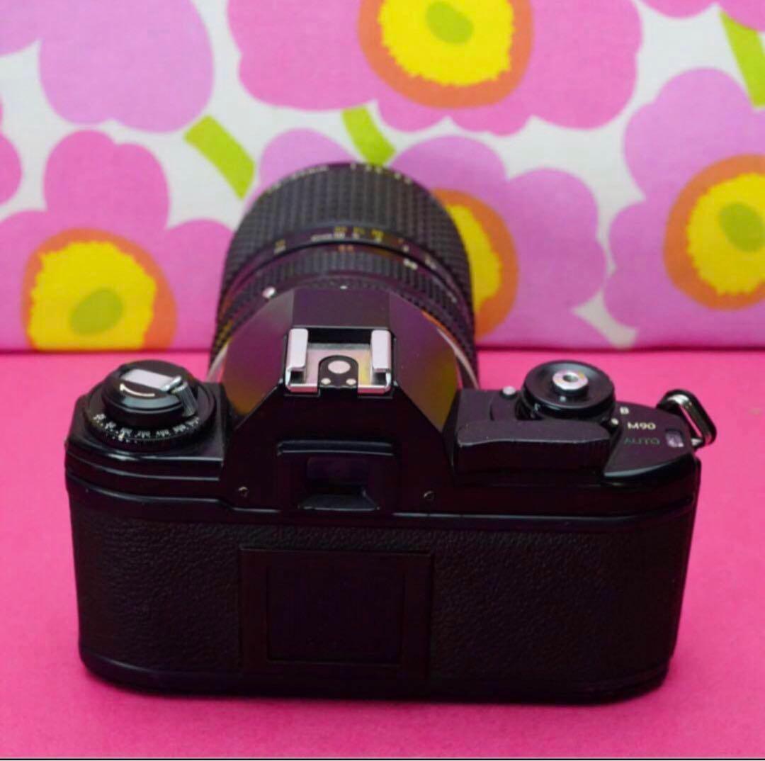 カメラ女子に❤️EM❤️Ai-S:28-85mm付き❤️ニコン MFフィルムカメラ