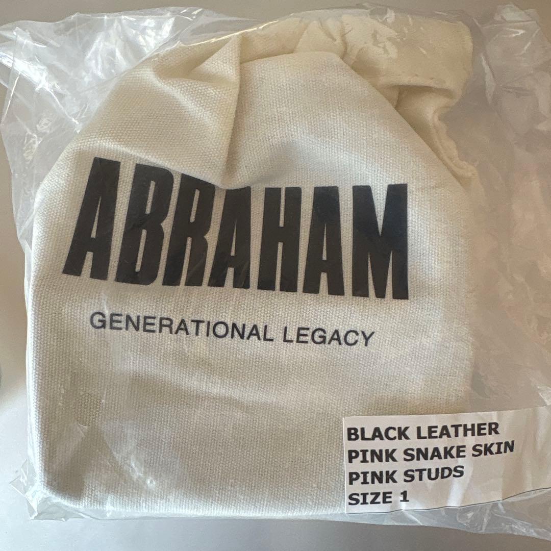 【サイズ1】ABRAHAM スタッズベルト jaded london htc