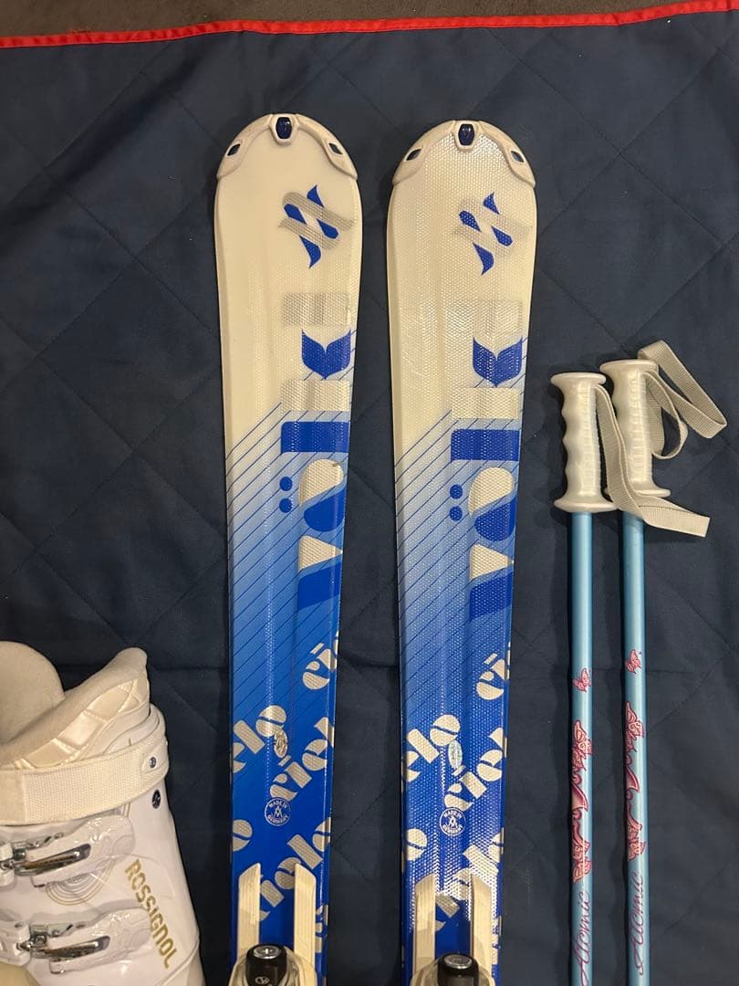 スキー セット 140cm volkl ブーツ 24.5cm レディース