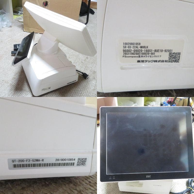 東芝テック QT-200 POSレジ POSターミナル　現状品