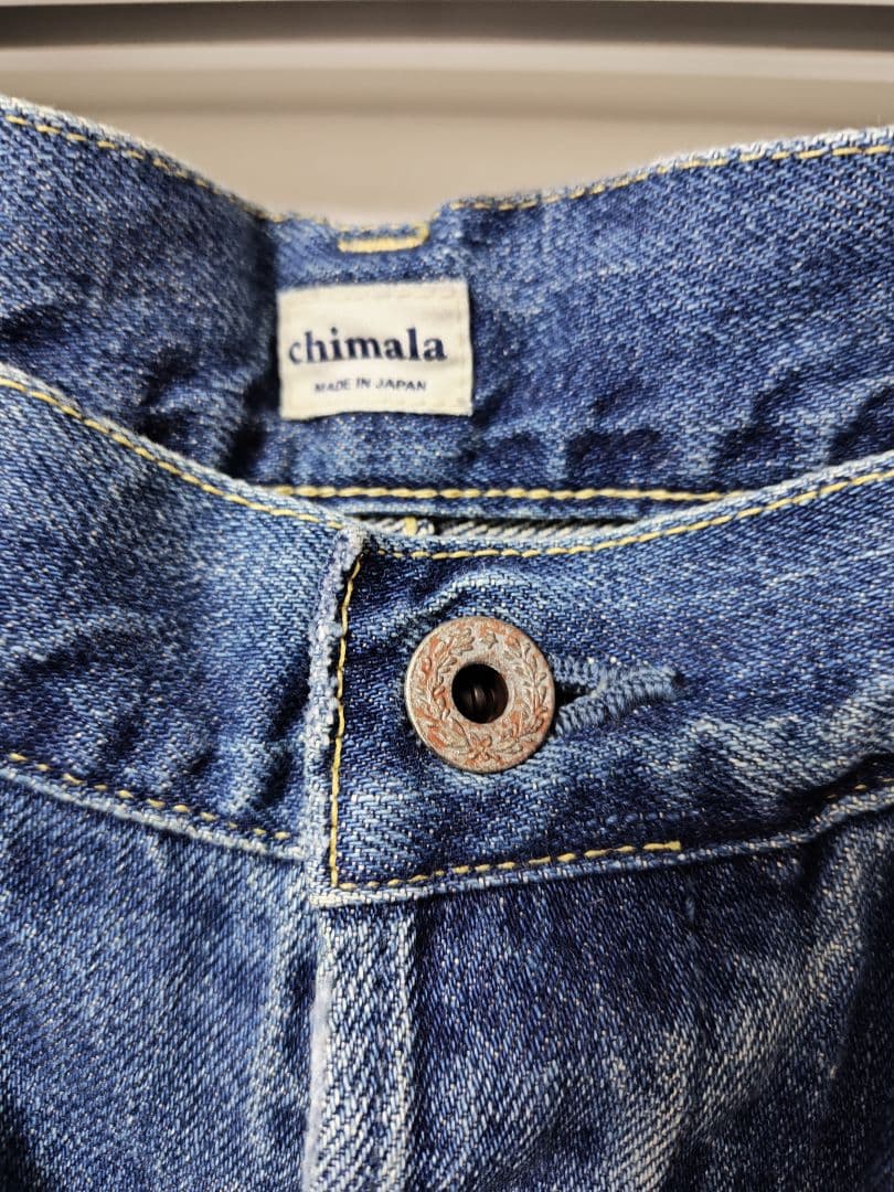 chimala チマラ セルビッチ デニム 2023 ナローストレート