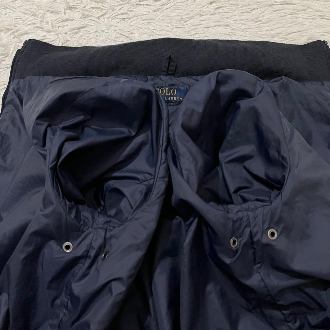 ✨美品✨ポロラルフローレン　スイングトップ　ブルゾン　ポニー刺繍　ネイビー　XS