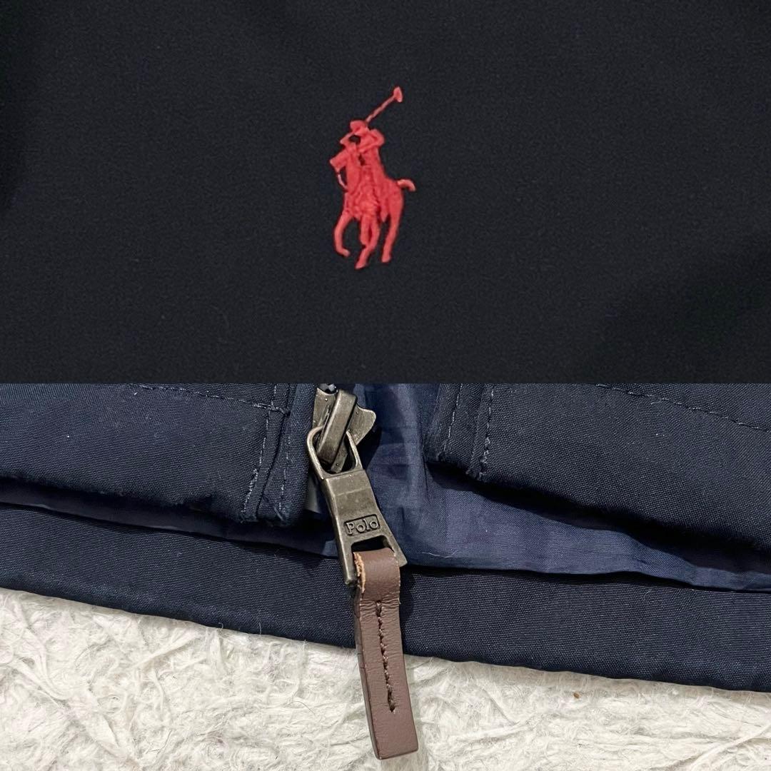 ✨美品✨ポロラルフローレン　スイングトップ　ブルゾン　ポニー刺繍　ネイビー　XS