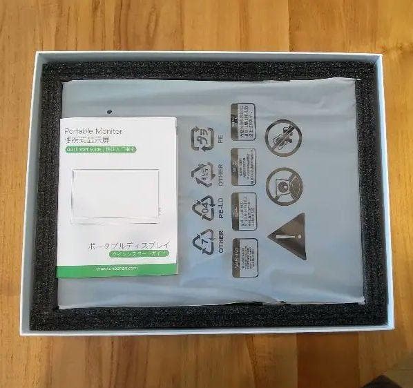 モバイルモニター 2K 14インチ 2160x1440 保護カバー付き
