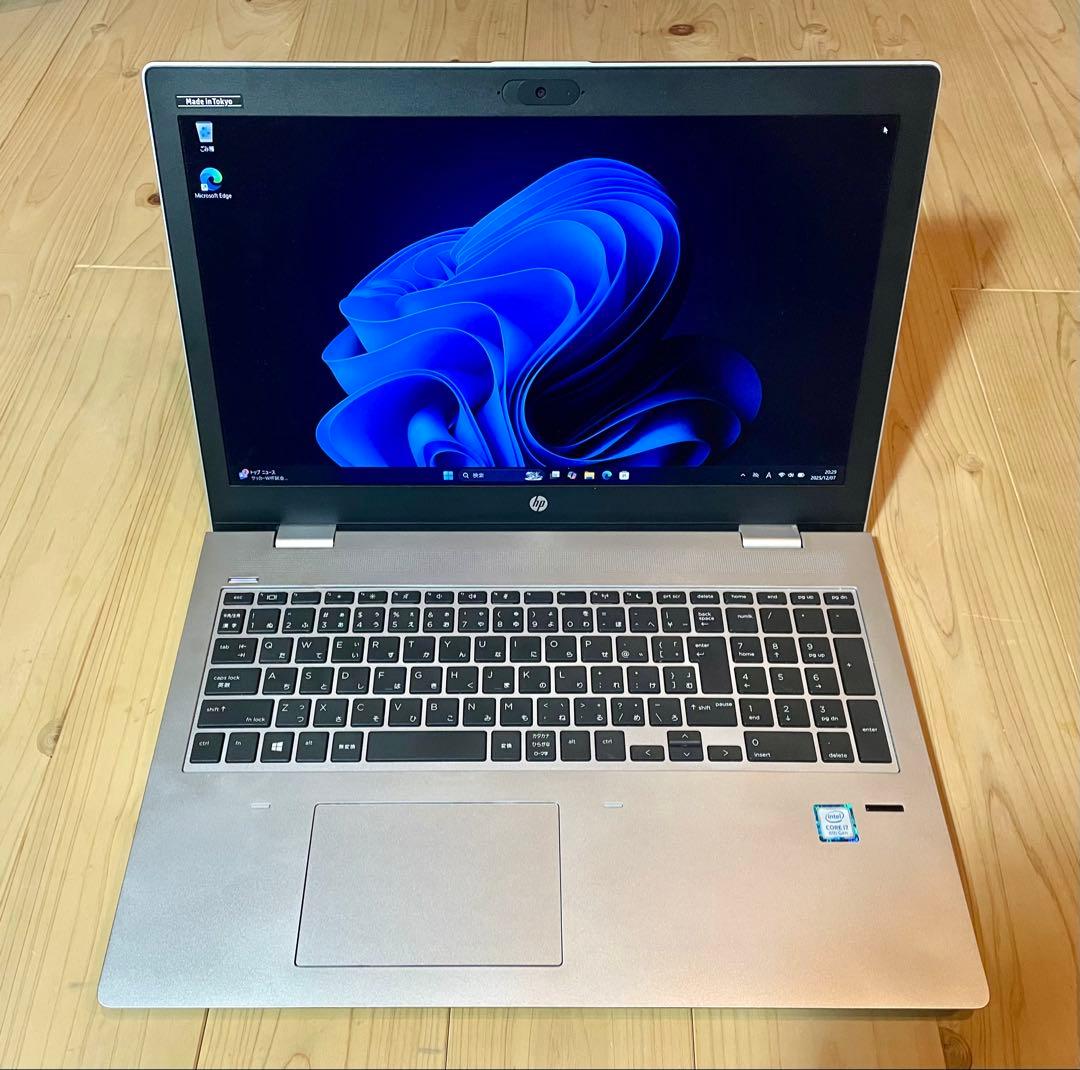 Windowsノート本体 HP ProBook 650 G4 i7 256GB 8GB