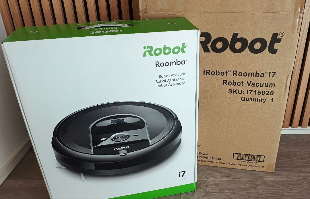 iRobot Roomba i7 本体 ルンバ 外箱付き