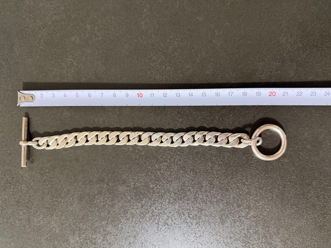 LAVER ラバー 11MM CURB CHAIN T BAR