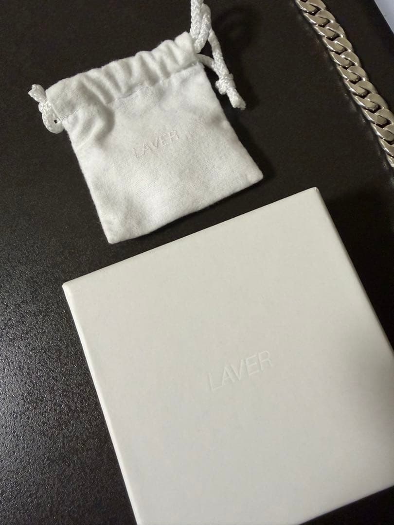 LAVER ラバー 11MM CURB CHAIN T BAR